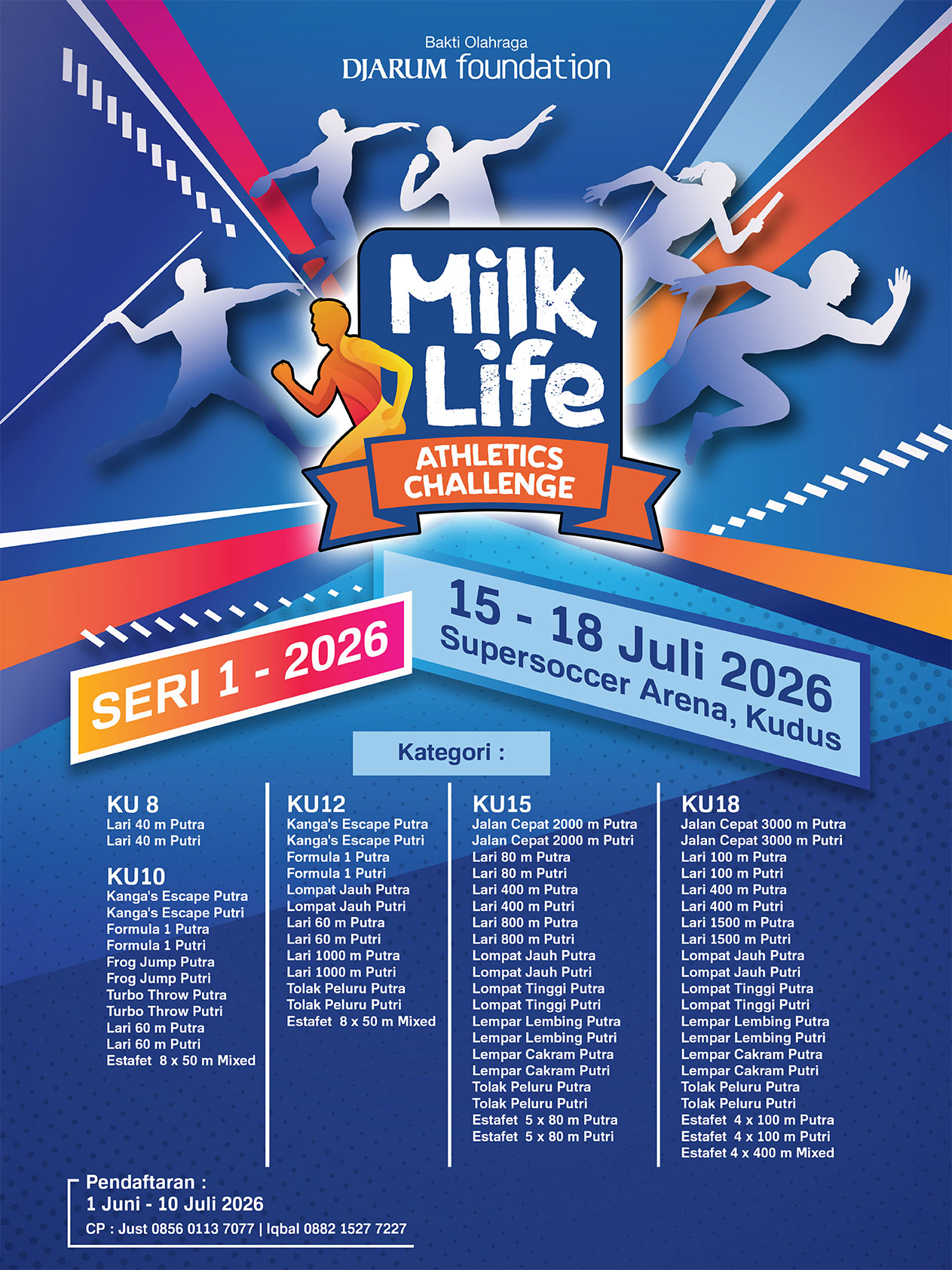 MilkLife Athletics Challenge Seri 1 2026