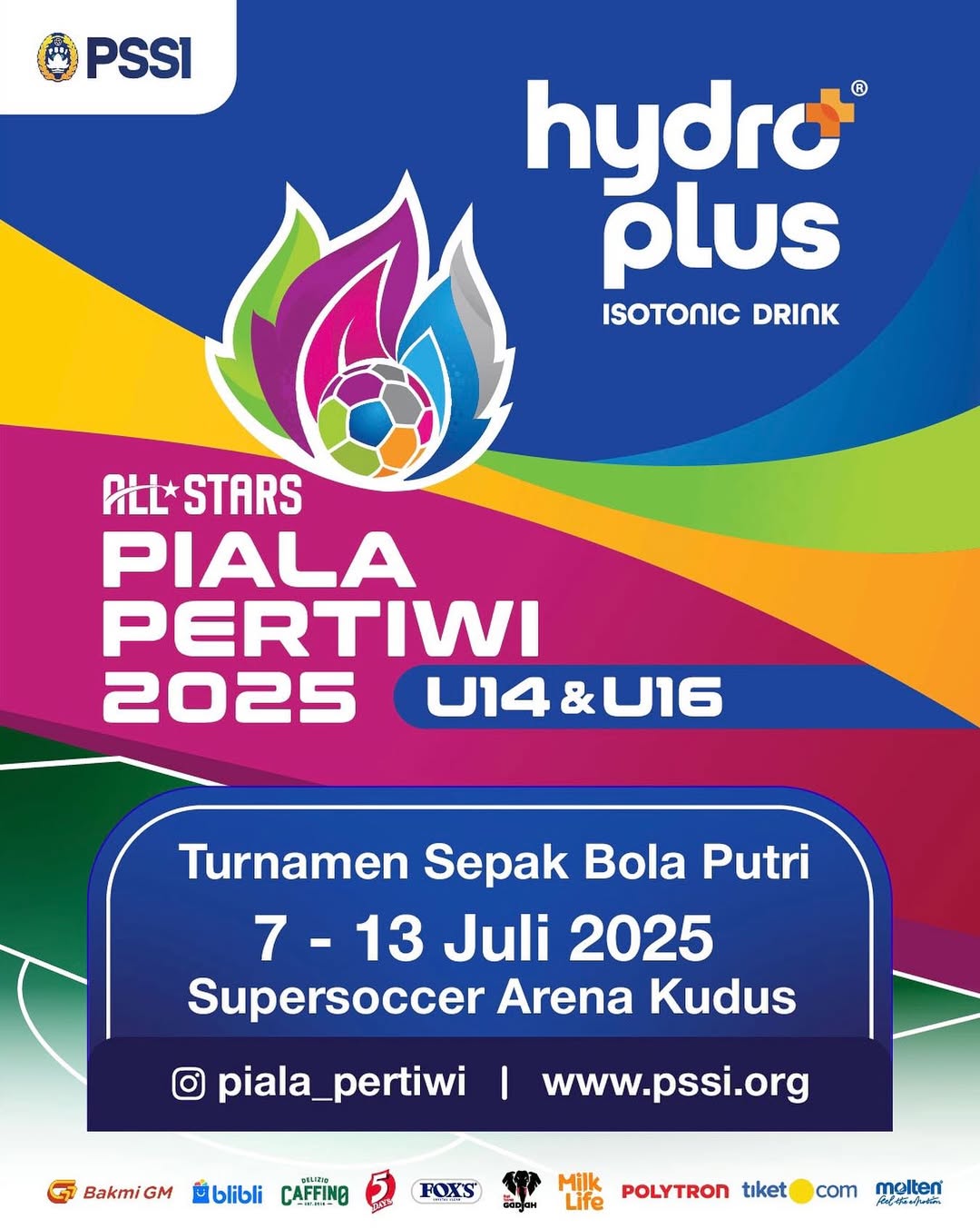 HydroPlus Piala Pertiwi All Stars 2025